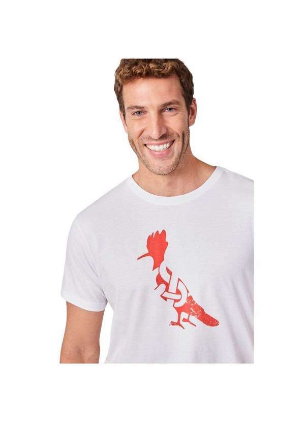 Camiseta Estampada Pica Pau Inter Reserva Branco