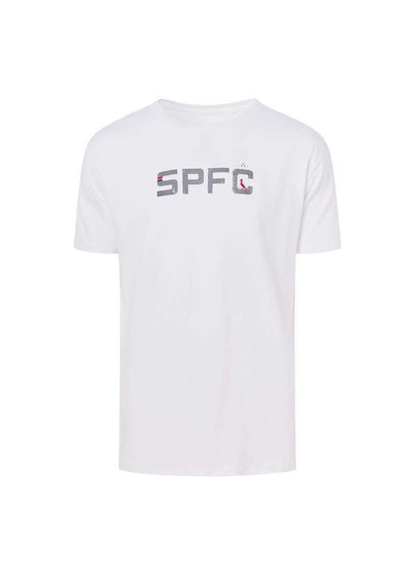 Camiseta Estampada São Paulo Futebol Clube Reserva Branco