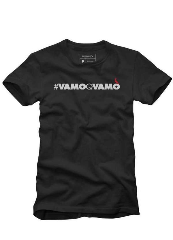 Camiseta Sb Vamoqvamo Casual Conforto Reserva Pret
