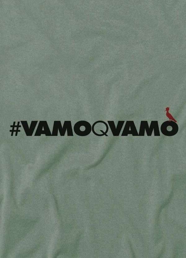 Camiseta Sb Vamoqvamo Casual Conforto Reserva Verd