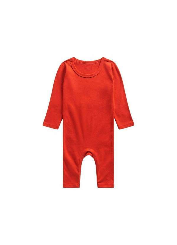 Macacão Bb Ml Básico Reserva Mini Vermelho