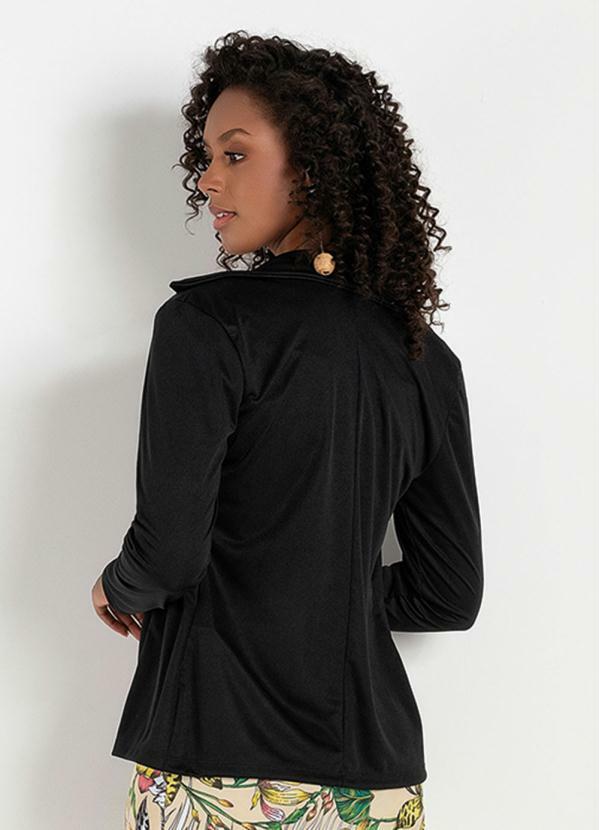 

Blazer com Botões Preto