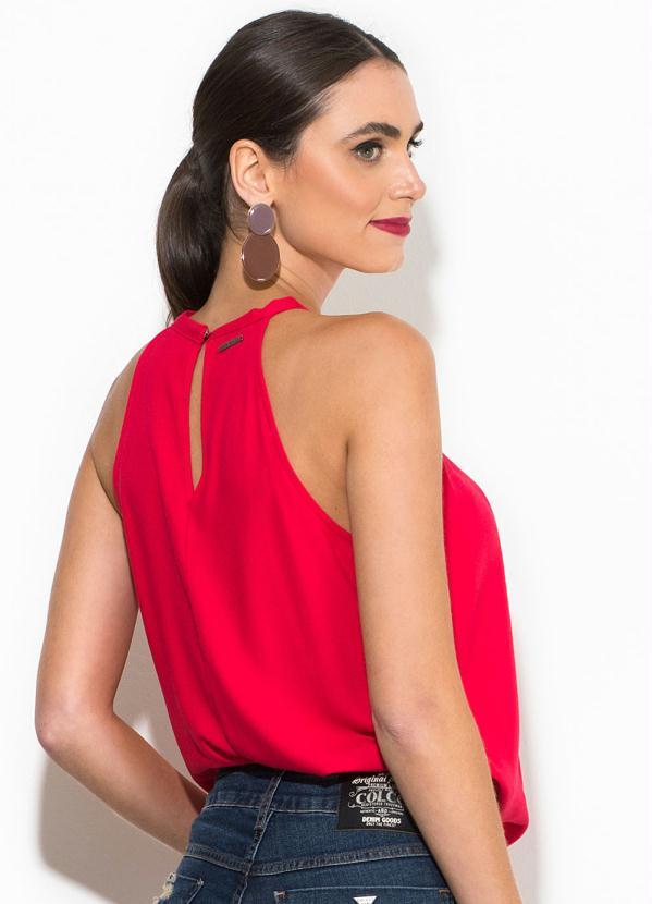 

Blusa Decote Trapézio Rosa