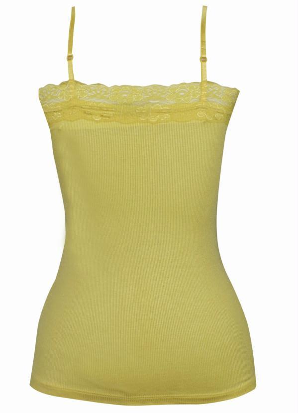 

Regata de Alça Amarelo