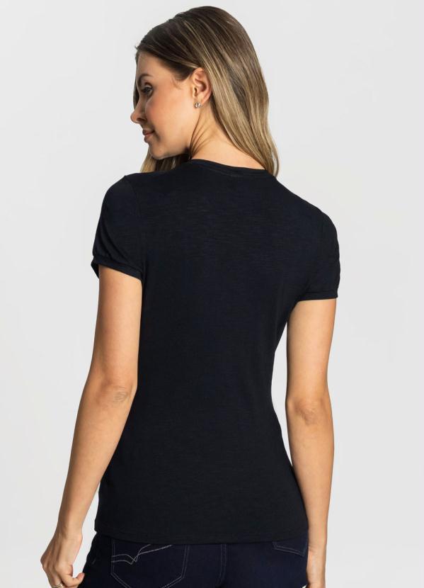 

Blusa Viscose Flamê Feminina Preto