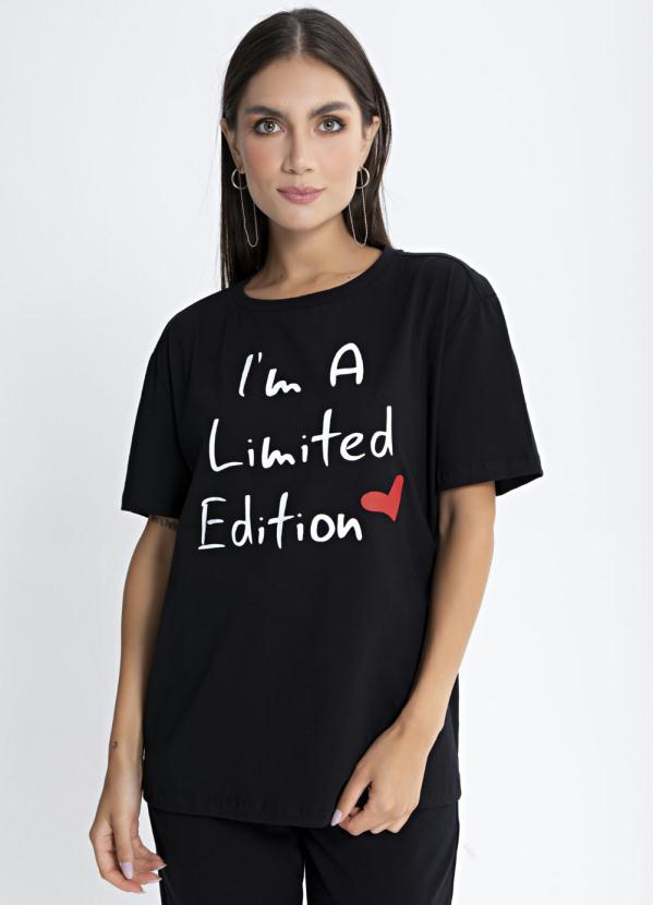 T-Shirt Limited Edition Preto