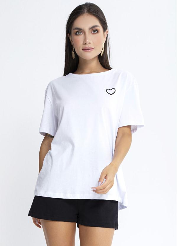 T-Shirt Love Yourself Branco