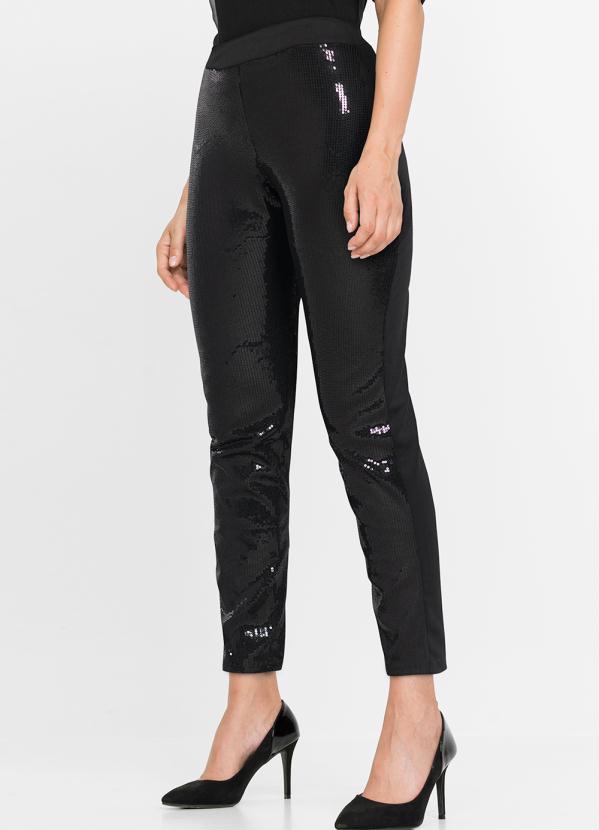 Calça Preta em Paetê