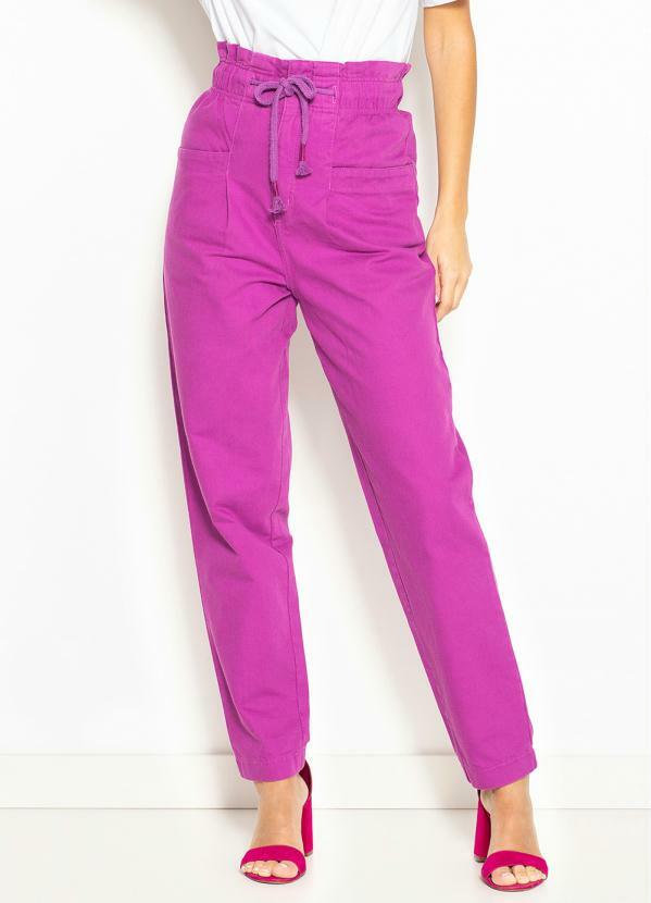 Vista 2 Calça de Sarja Joana Roxo Colcci Colcci