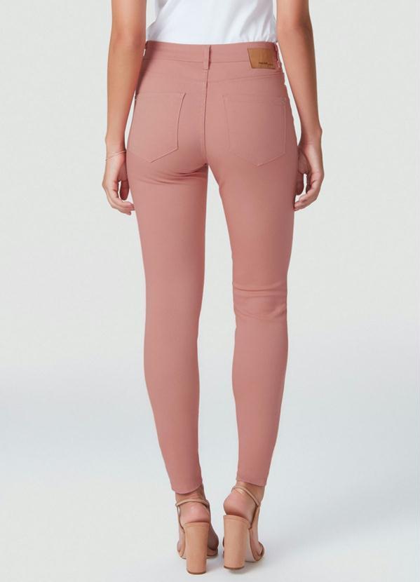 

Calça Rosa Skinny Resign Care