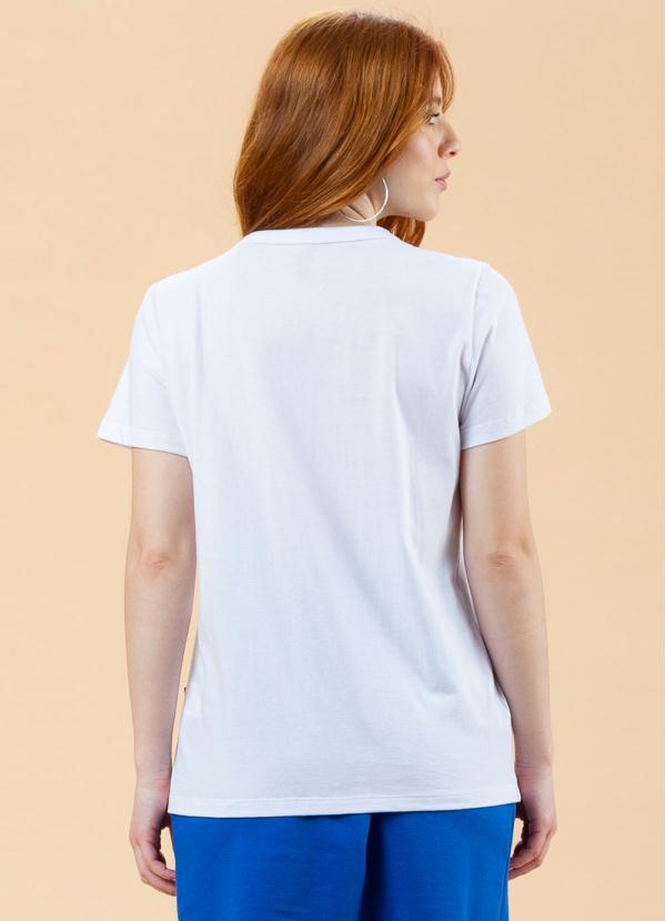 T-Shirt Estampada Branca