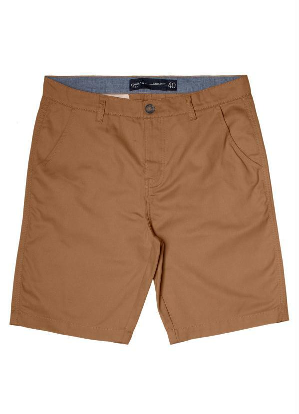 

Bermuda de Sarja Masculina Rovitex Marrom