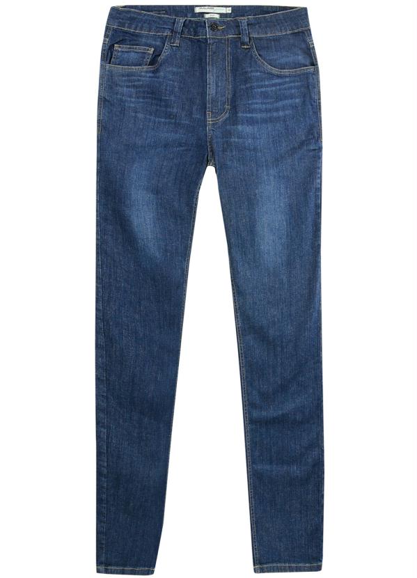 Calça Azul Slim Jeans Sustentável