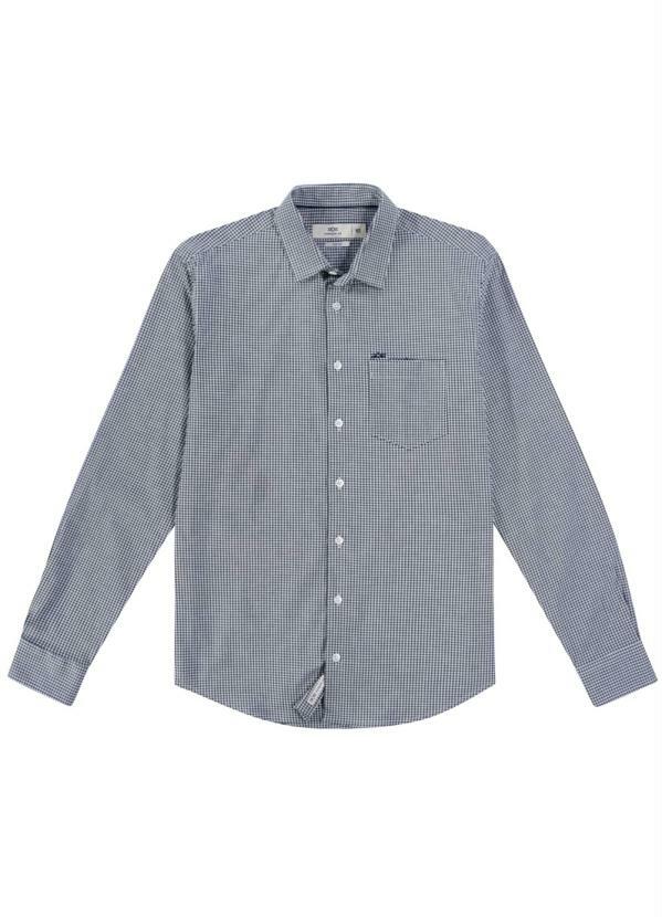

Camisa Xadrez Comfort Azul