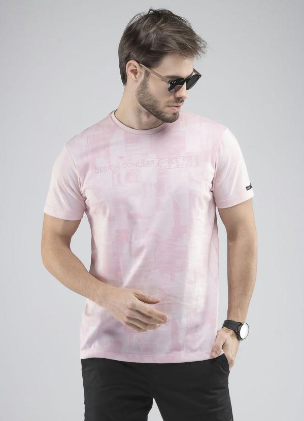 Camiseta Design Rosa