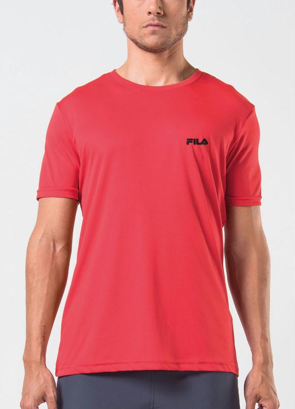 Camiseta Fila Basic Sport Vermelha