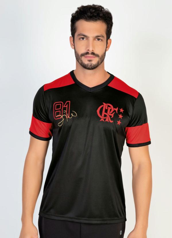 Camiseta Flamengo Fla-Zico Preta