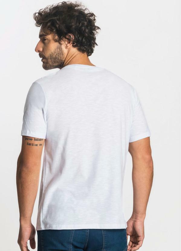 

Camiseta Masculina Branco