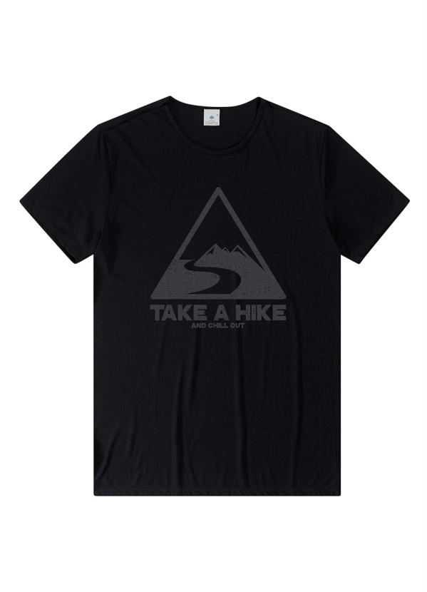 Camiseta Preta Take a Hike