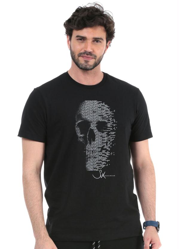 Camiseta Skull Original Preta