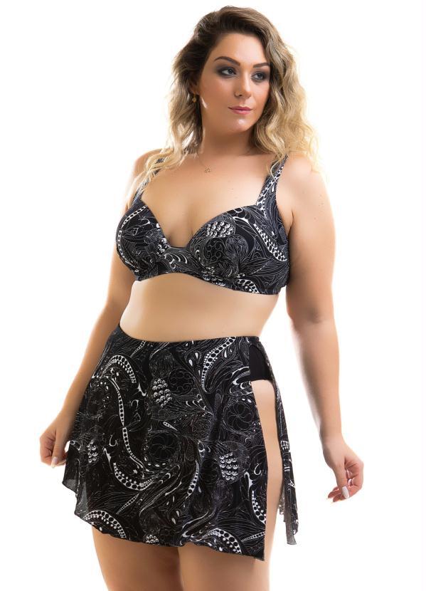 

Biquíni Saída Plus Size Preto