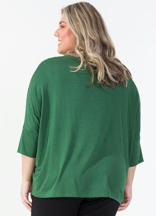 Blusa Feminina de Tricot Verde