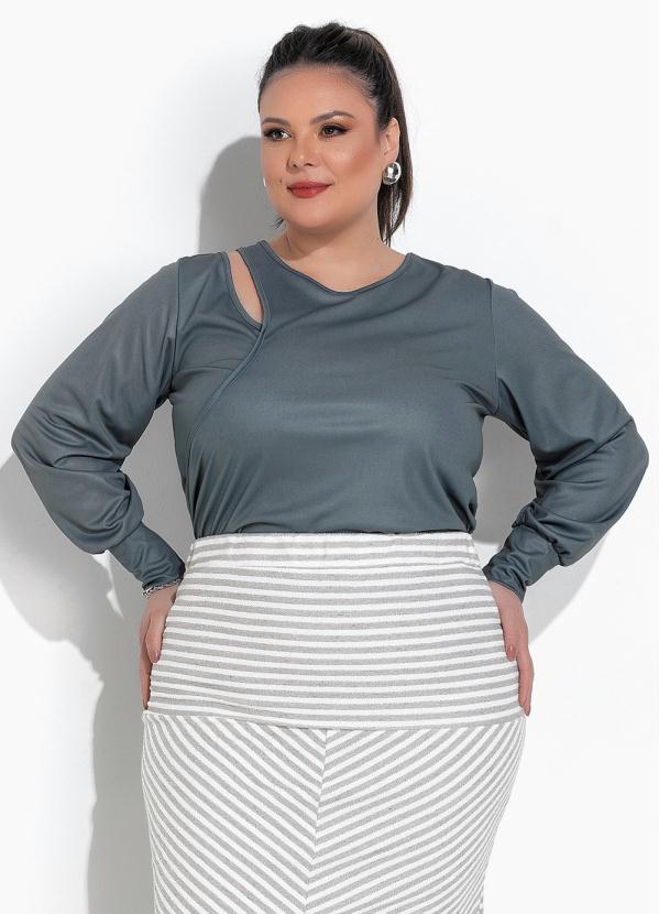 Blusa Verde em Malha