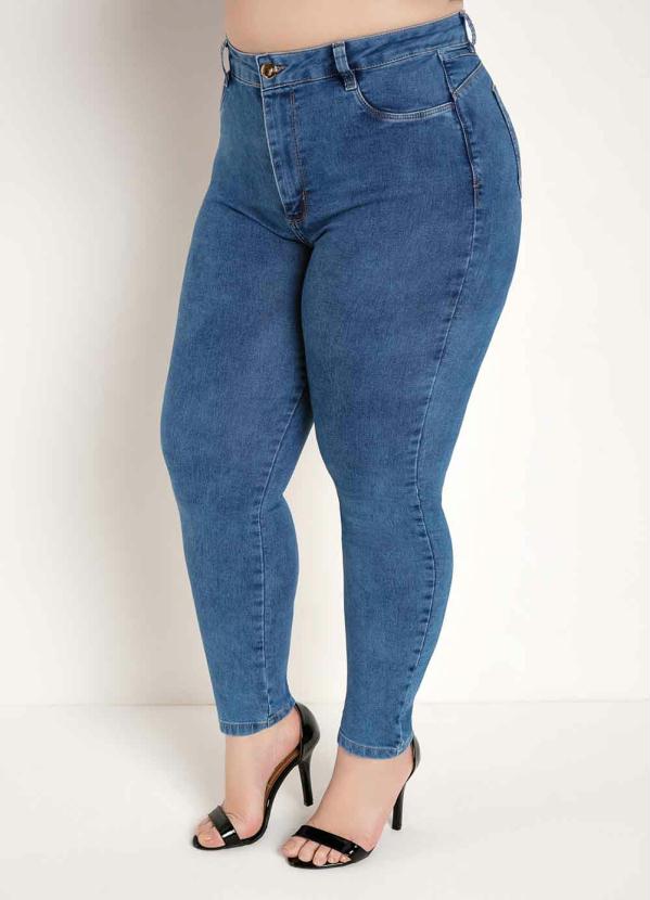 Calça Jeans Super Lipo Plus Size Sawary