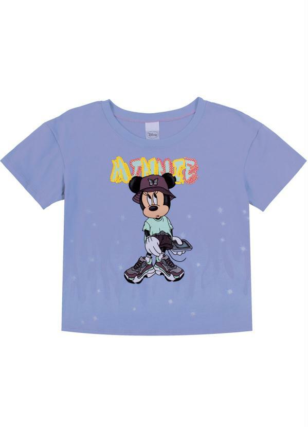 

Blusa Estampa com Glitter e Lantejoulas Roxo