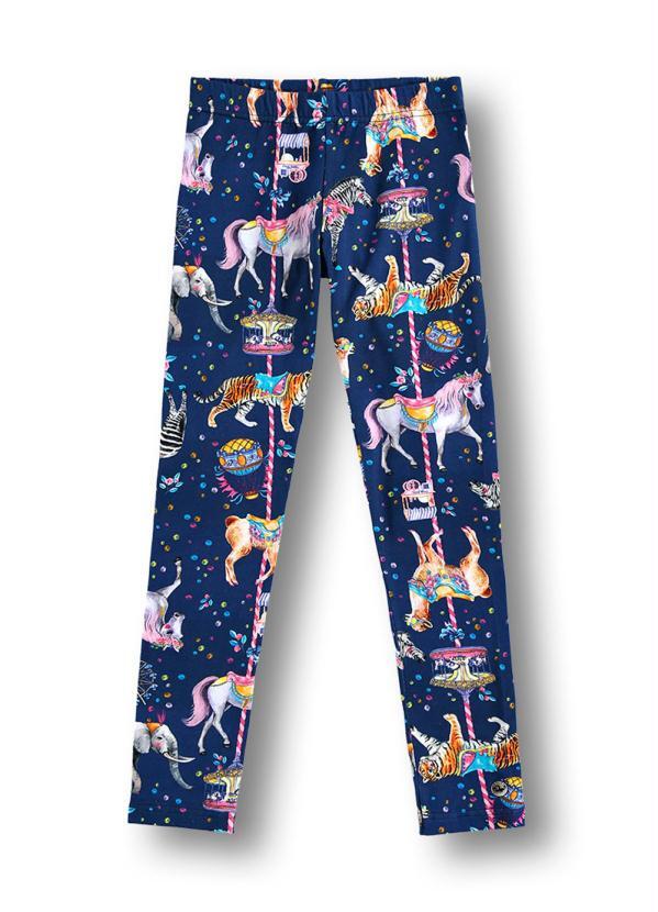 

CalÃ§a Legging Marisol Azul Menina