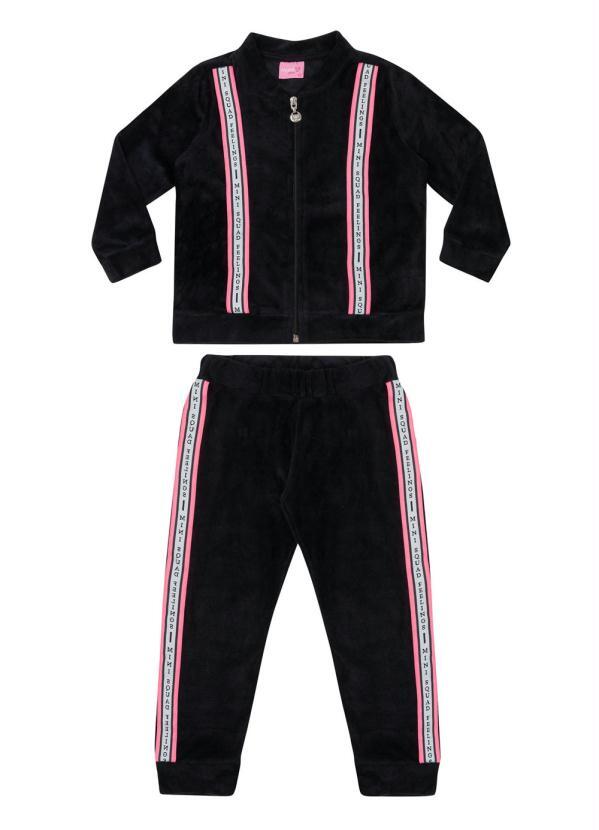 

Conjunto Plush Preto