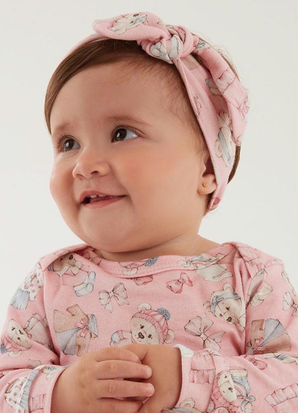 Vista 2 Faixa de Cabelo Essentials Digital Rosa Up Baby Up Baby