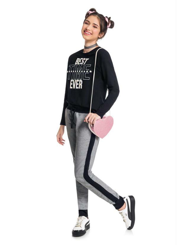 

Calça Mescla, Cinza