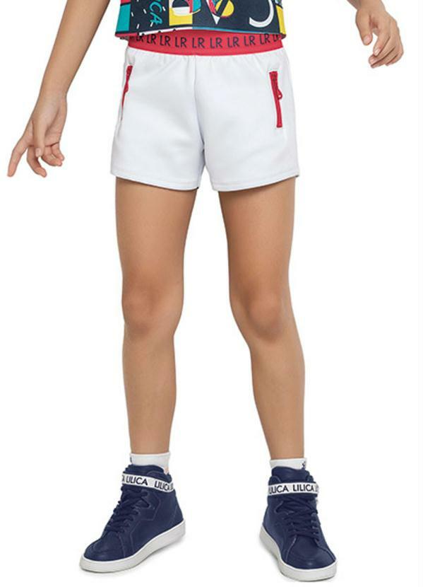 Vista 2 Short Branco Lilica Ripilica Lilica Ripilica