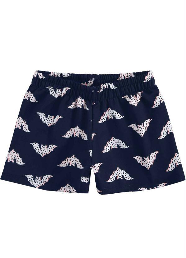 Short Infantil MeninaMarinho