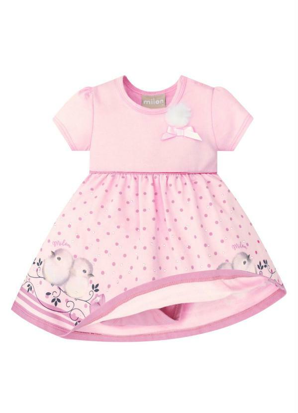 

Vestido Bebê Feminino Rosa
