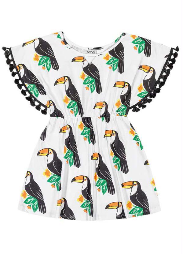 

Vestido Infantil Branco Nanai
