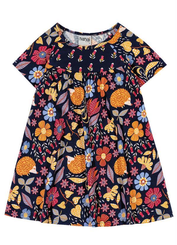 

Vestido Infantil Marinho, Azul