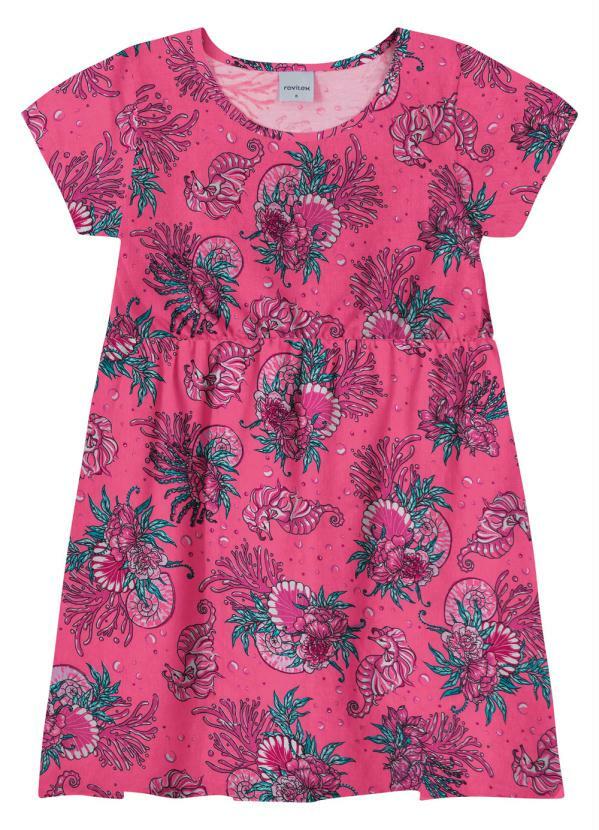 

Vestido Rovitex Kids Feminino Rosa