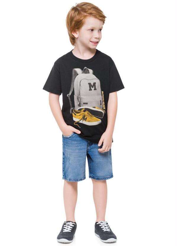 

Bermuda Infantil Masculina Azul