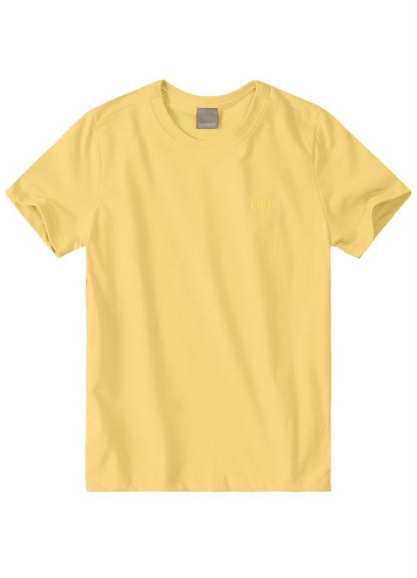 

Camiseta Amarela Básica, Amarelo