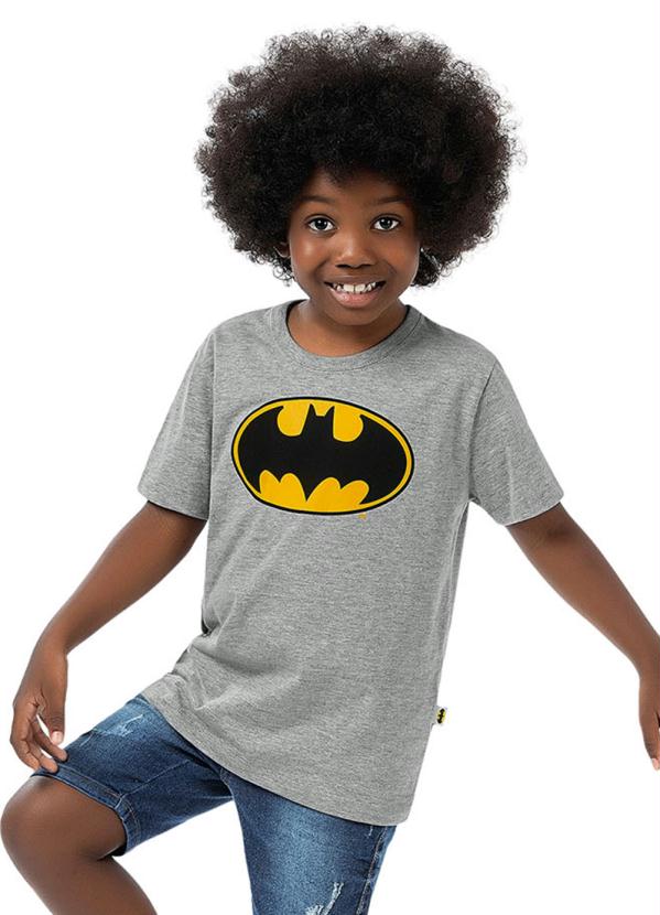 Camiseta Batman Cinza