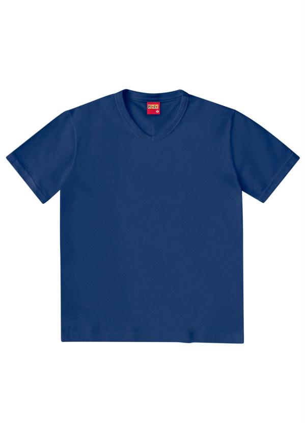 Camiseta Infantil Masculina Azul