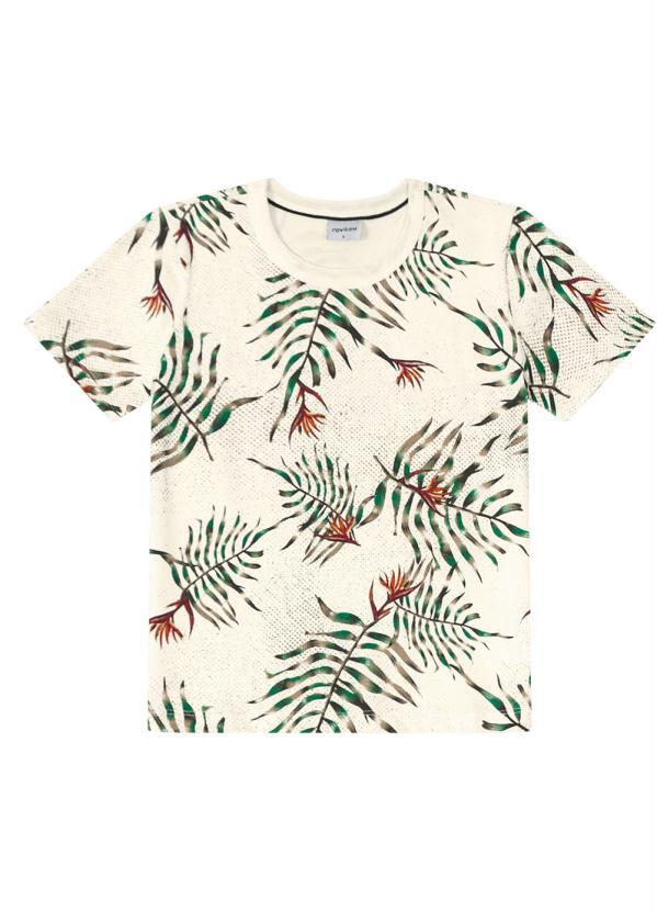

Camiseta Infantil Masculina Bege