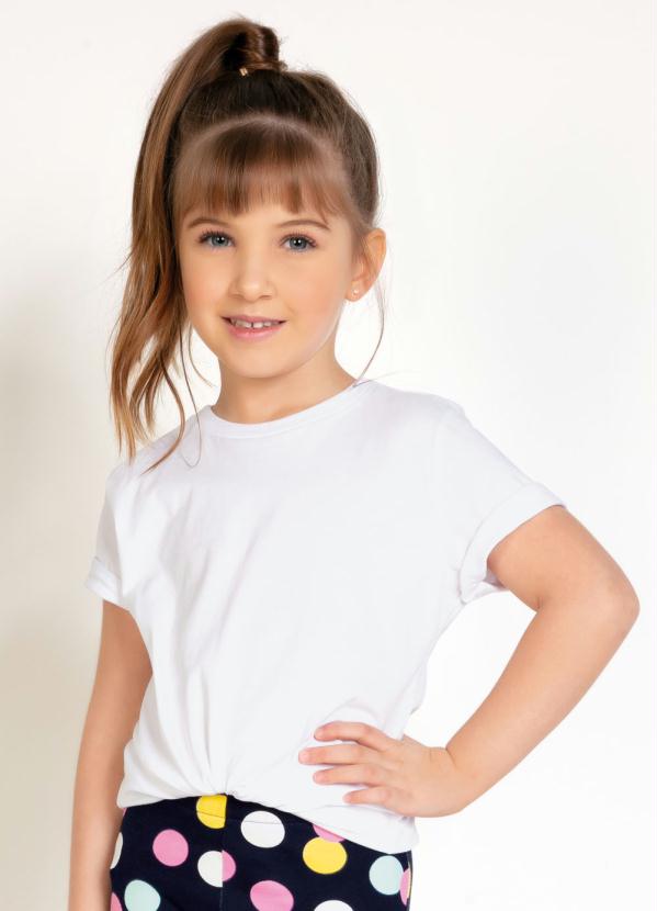 Camiseta Unissex Infantil Branca