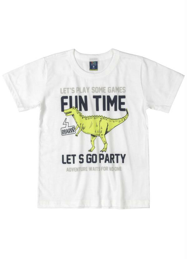 

Conjunto Infantil Fun Time Branco
