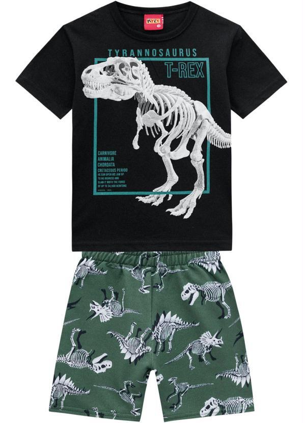 

Conjunto Infantil Masculino Preto