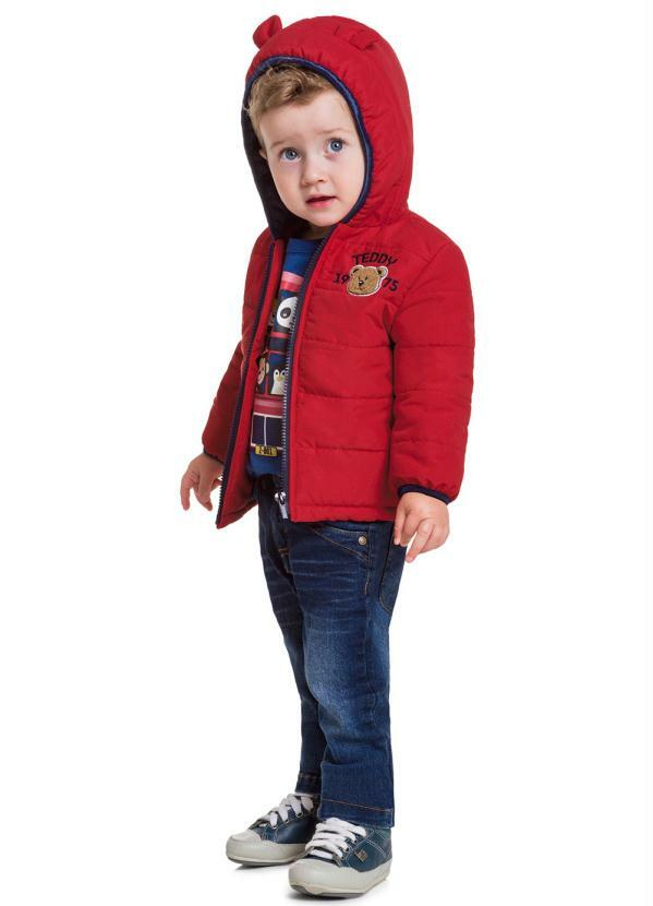 

Jaqueta Masculina Vermelho Kyly