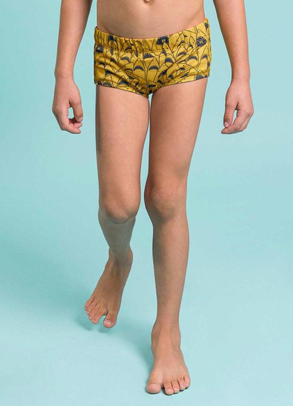 

Sunga de Praia Infantil Amarelo