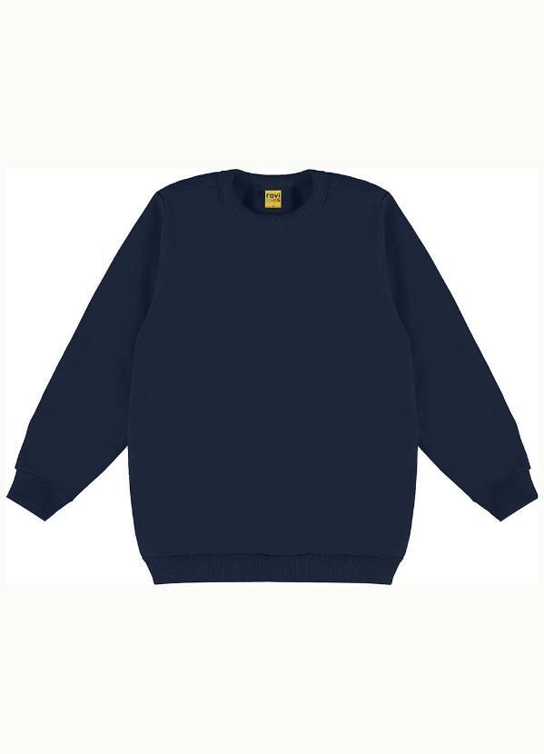 Blusão Infantil Masculino Básico Azul